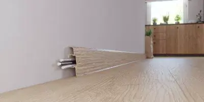 Ajánlott Műanyag Víz És Ütésálló Szegélyléc 2500 x 26 x 70 mm Expressz kézbesítés