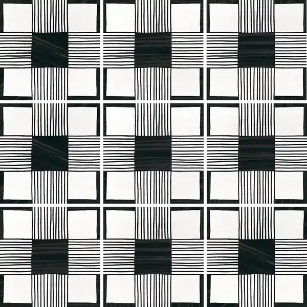 Akció Equipe CAPRICE 20X20 CLOTH B&W 20X20 Matt