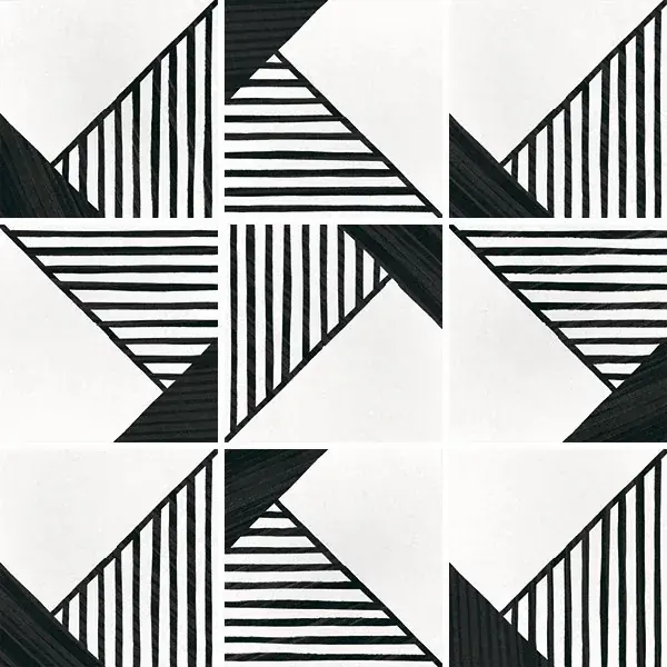 Nézd meg most Equipe CAPRICE 20X20 ORIGAMI B&W 20X20 Matt