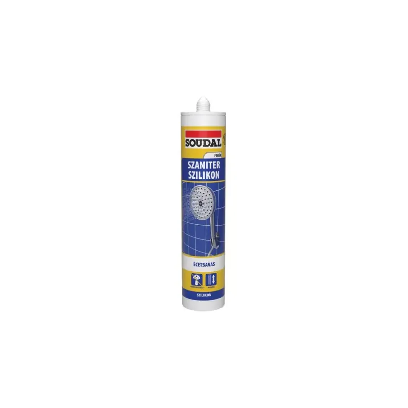 Kihagyhatatlan ajánlat Szaniter szilikon 280ml FEHÉR SOUDAL