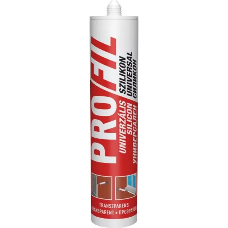 Univerzális szilikon 270 ml SOUDAL PROFIL színtelen Kedvezményes ár