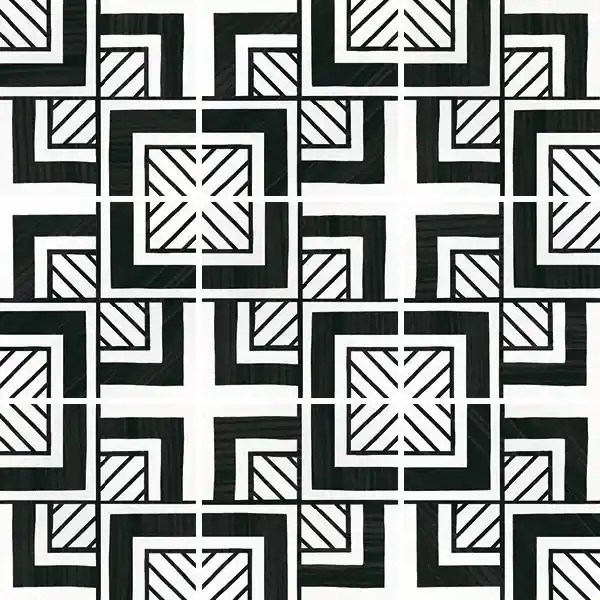Árengedmény Equipe CAPRICE 20X20 METROPOLITAN B&W 20X20 Matt