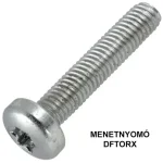 MENETNYOMÓ CSAVAR DFTX M3*6 HG. IMPORT Akció