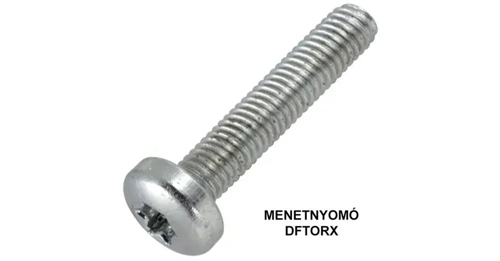MENETNYOMÓ CSAVAR DFTX M3*6 HG. IMPORT Akció