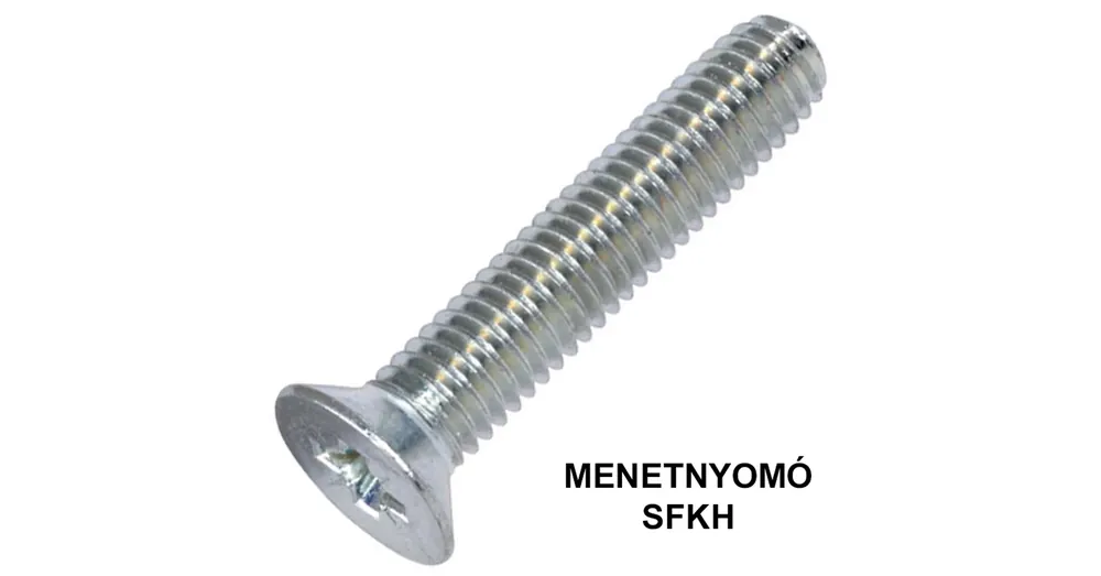 Vásárlói kedvenc MENETNYOMÓ CSAVAR SFKH M4*12 DIN 7500M HG. IMPORT