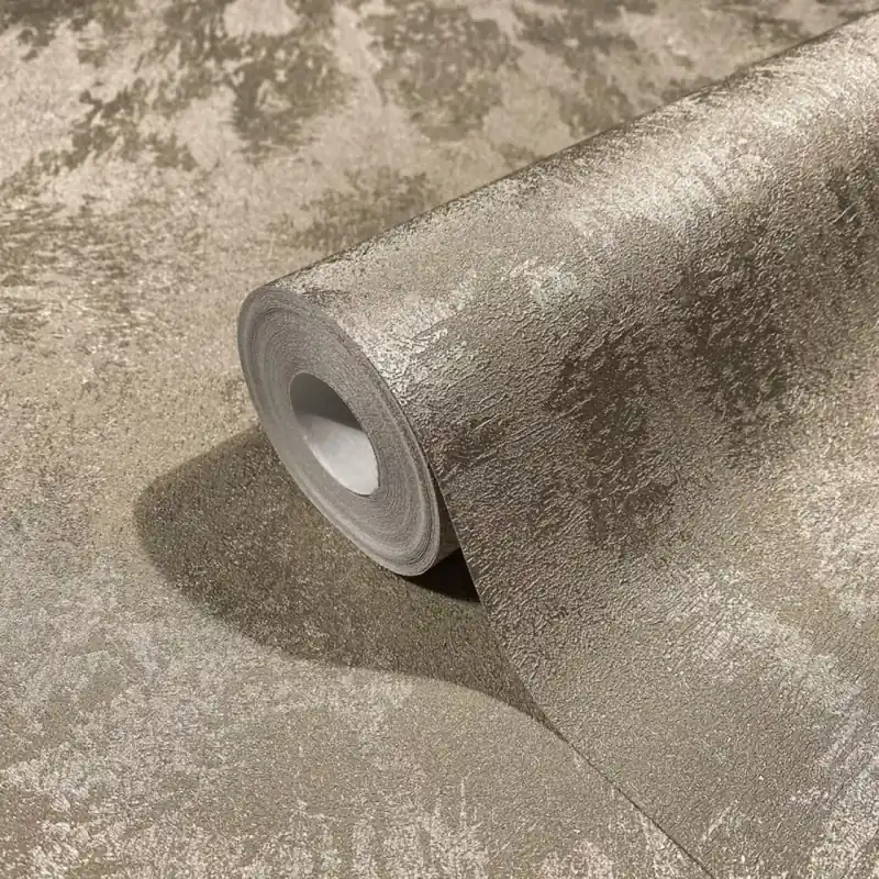 Legkelendőbb Beton mintás arany színárnyalatú vlies tapéta City Romance/Marburg 34276