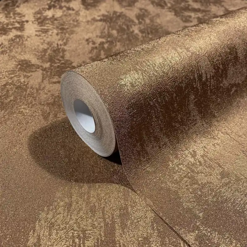 Különleges ajánlat Beton mintás barna színárnyalatú vlies tapéta City Romance/Marburg 34277