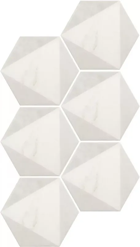 Equipe CARRARA 17,5X20 CARRARA HEXAGON PEAK 17,5X20 Matt Szezonális akció
