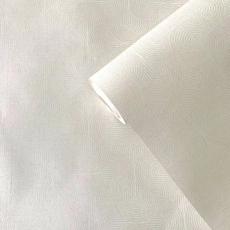 Legjobb ár Geometriai mintás fehér színárnyalatú vlies tapéta Boutique/Galerie DT-FA3001