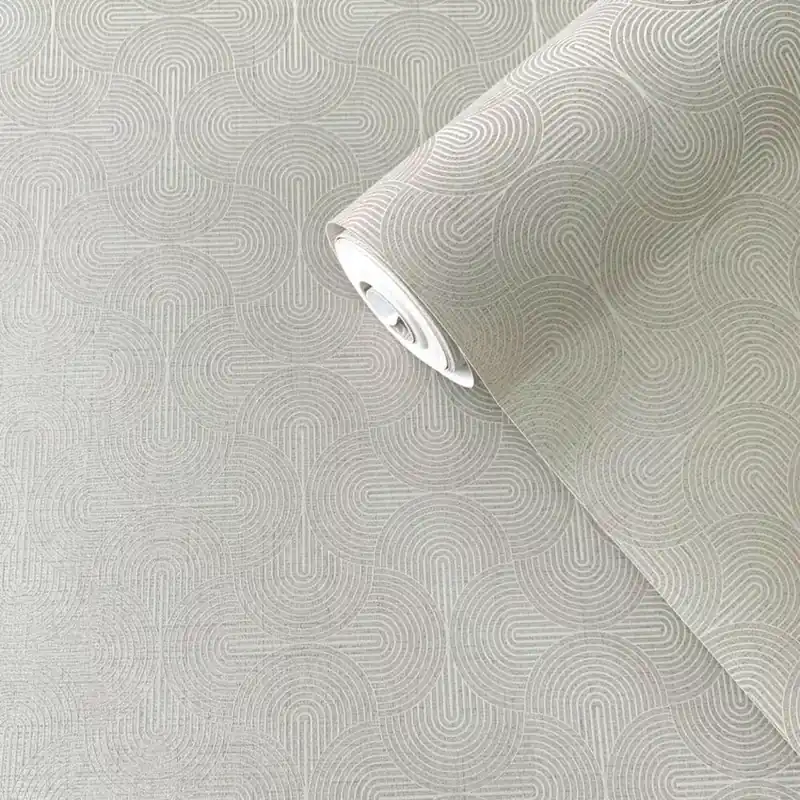 Kedvezményes ár Geometriai mintás szürke színárnyalatú vlies tapéta Boutique/Galerie DT-FA3002