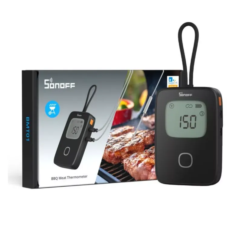 Gyors kiszállítás SONOFF BMT01 okos barbecue grill húshőmérő, két szondával