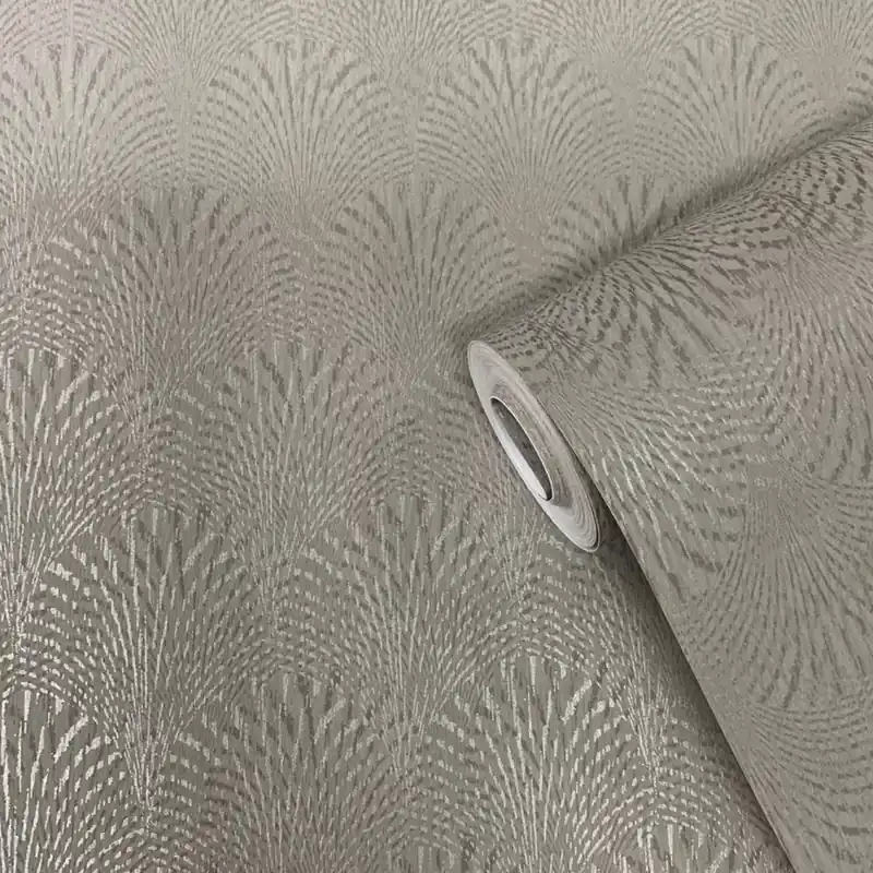 Rendeld meg most Art Deco mintás szürke színárnyalatú vlies tapéta Boutique/Galerie F-AF7003