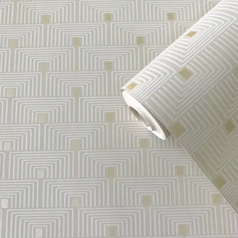 Geometriai mintás bézs színárnyalatú vlies tapéta Boutique/Galerie F-PL3001 Vedd meg most