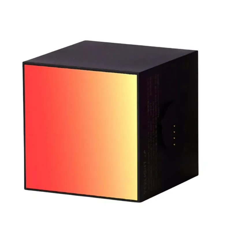 YEELIGHT Cube Smart Lamp - PANEL Extension - RGB LED asztali gamer lámpa / dekorációs lámpa - LED kiegészítő (YLFWD-0006) Utolsó esély