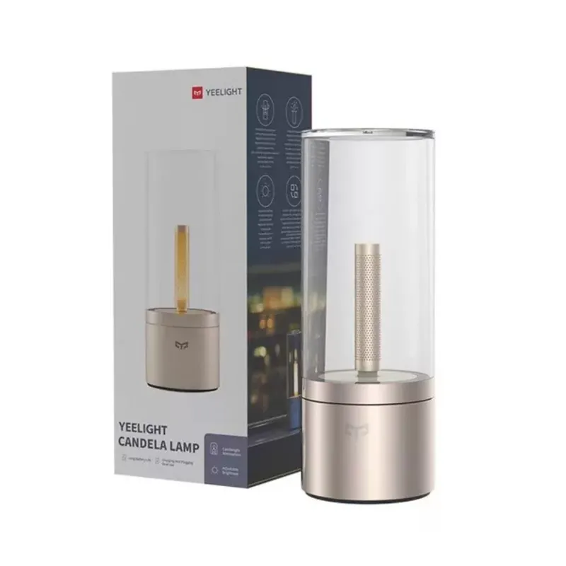 Csak ma Yeelight Candela Ambient Light, hordozható asztali LED hangulatfény lámpa (YLFWD-0019)