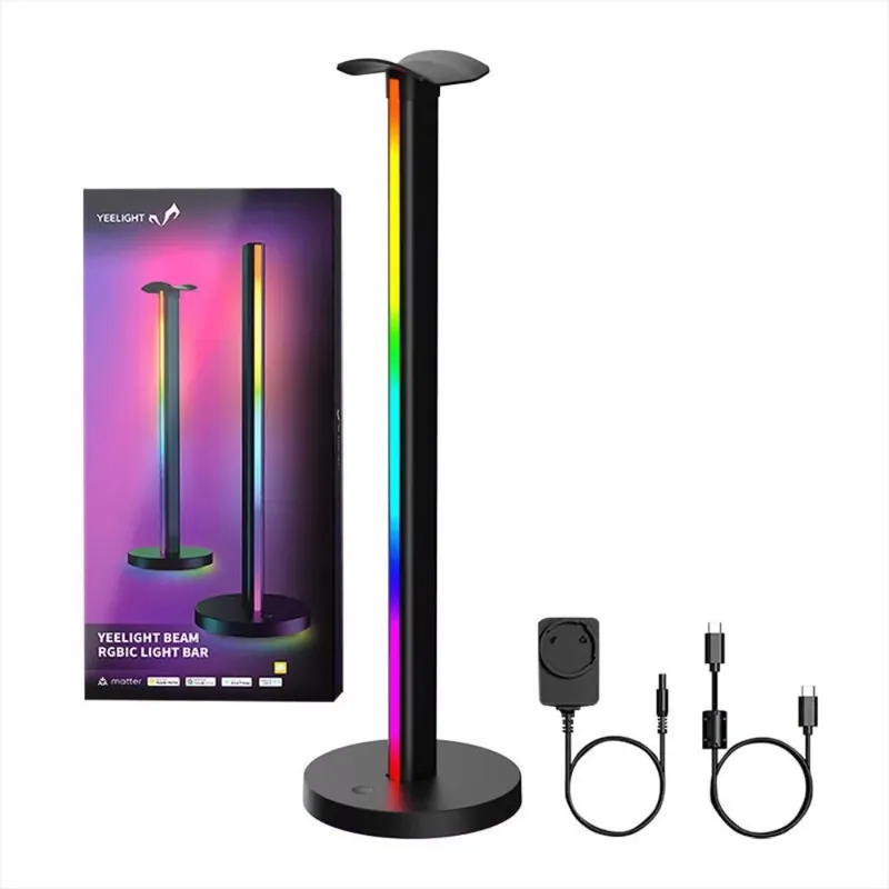 Biztonságos fizetés Yeelight Beam RGBIC light bar - okos Wi-Fi-s asztali gamer LED világítás szett (2 db light bar), Matter kompatibilis (YLFWD-0021)