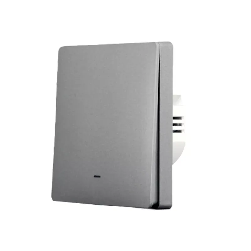 SmartWise B61 UNI Zigbee 3.0 + RF, univerzális bekötésű, 1 áramkörös, fizikai nyomógombos okos villanykapcsoló, szürke Olcsó