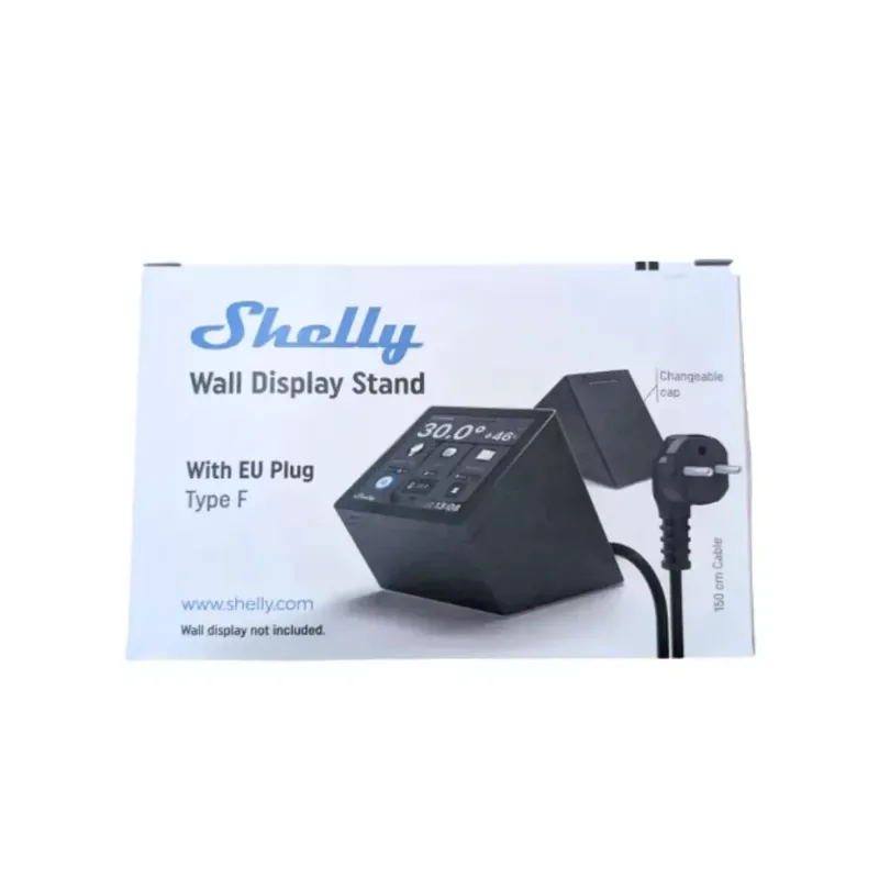 Shelly Wall Display Stand, asztali tartó Wall Display-hez, fekete Árcsökkenés