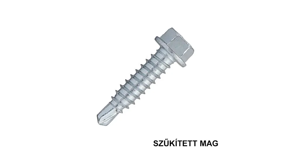 LEMEZCSAVAR ÖNFÚR.HLF D4.8*19 DIN 7504/K SZŰKÍTETT MAG HG. FŰZŐCSAVAR 1mm OCW Csak ma