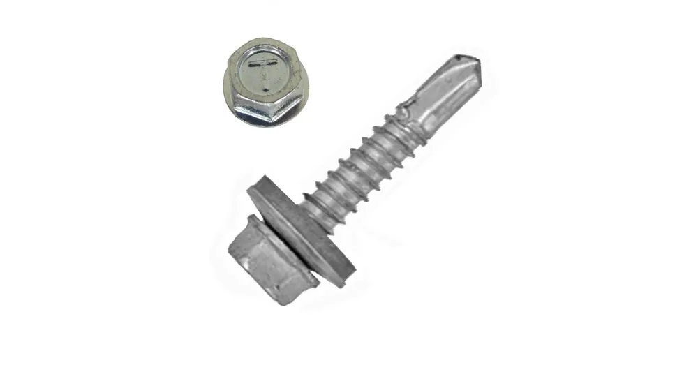 Szezonális akció LEMEZCSAVAR ÖNFÚR.HLF D4.8*19 DIN 7504/K ALÁTÉTES FÉM-EPDM IMPORT-OCT