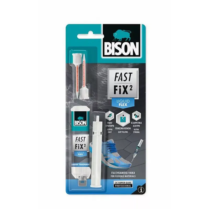 BISON Fast Fix Liquid Flex Kétkomponensű Extra Erős Ragasztó, 10ml Olcsó