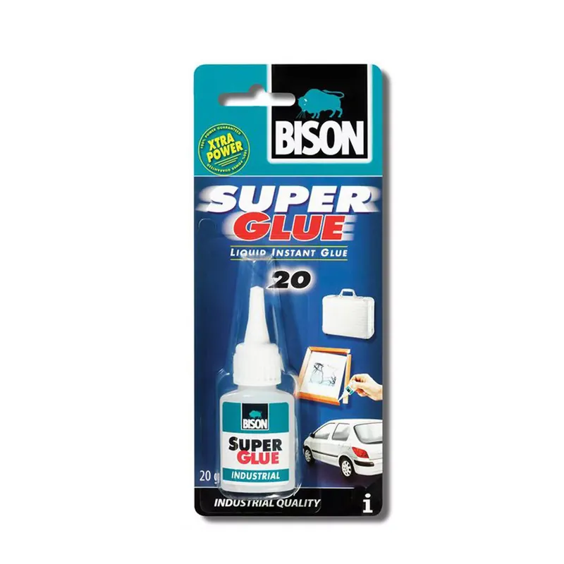 BISON Ipari Pillanatragasztó, 20g Vedd meg most