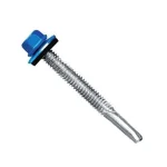 L.CSAV.FÁHOZ ÖNF. HLF D4.8*35 ALÁTÉTES KÉK EPDM IMPORT-ODT RAL5010 Akció