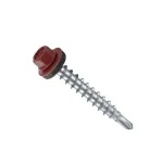 Vásárlói kedvenc L.CSAV.FÁHOZ ÖNF. HLF D4.8*35 ALÁTÉTES ROZSDAPIROS EPDM IMPORT-ODT RAL3009