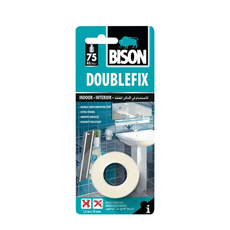 BISON Kétoldalú Ragasztószalag 1.5mX19mm Vedd meg online