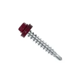 L.CSAV.FÁHOZ ÖNF. HLF D4.8*35 ALÁTÉTES BARNÁS-PIROS EPDM IMPORT-ODT RAL3011 Legkelendőbb