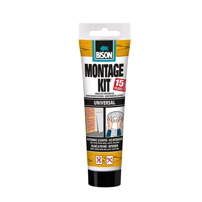 BISON Montage Kit Univerzális Tömítő Ragasztó, 200g Különleges ajánlat