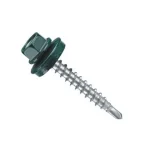 L.CSAV.FÁHOZ ÖNF. HLF D4.8*35 ALÁTÉTES ZÖLD EPDM IMPORT-ODT RAL6002 Expressz szállítás