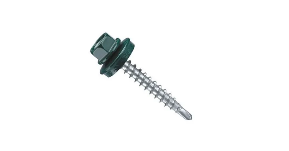 L.CSAV.FÁHOZ ÖNF. HLF D4.8*35 ALÁTÉTES ZÖLD EPDM IMPORT-ODT RAL6002 Expressz szállítás