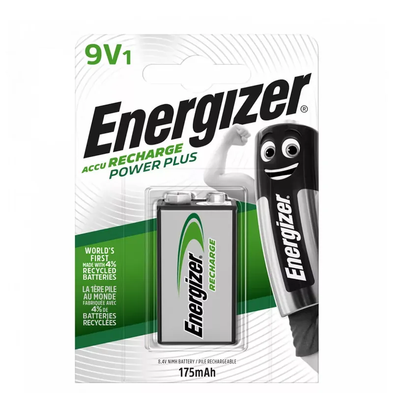 Energizer Akkumulátor Power Plus R2U 9V 175mAh B1 Akció