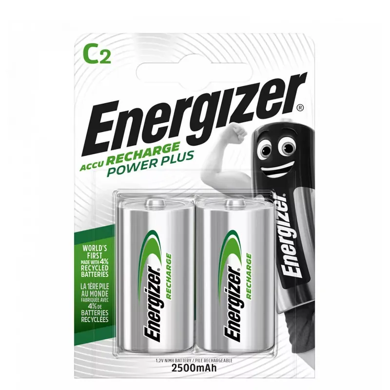 Csak ma Energizer Akkumulátor Power Plus R2U Baby C 2500mAh B2