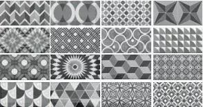 Equipe METRO 7,5X15 METRO PATCHWORK B&W 7,5X15 Fényes Utolsó esély
