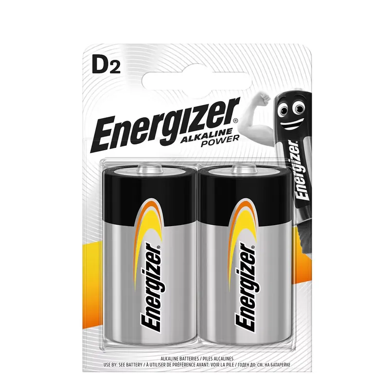Biztonságos vásárlás Energizer Alkaline Power Alkáli Góliát Elem D B2