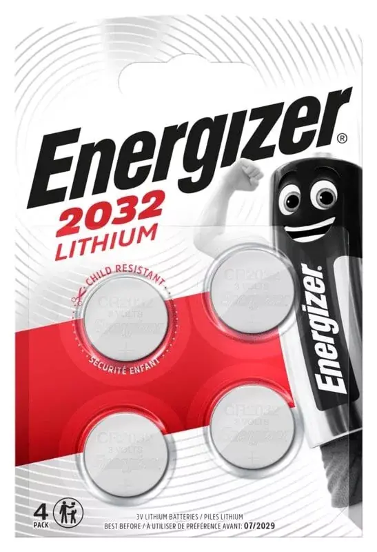 Energizer Gombelem Lithium CR2032 B4 Biztonságos fizetés