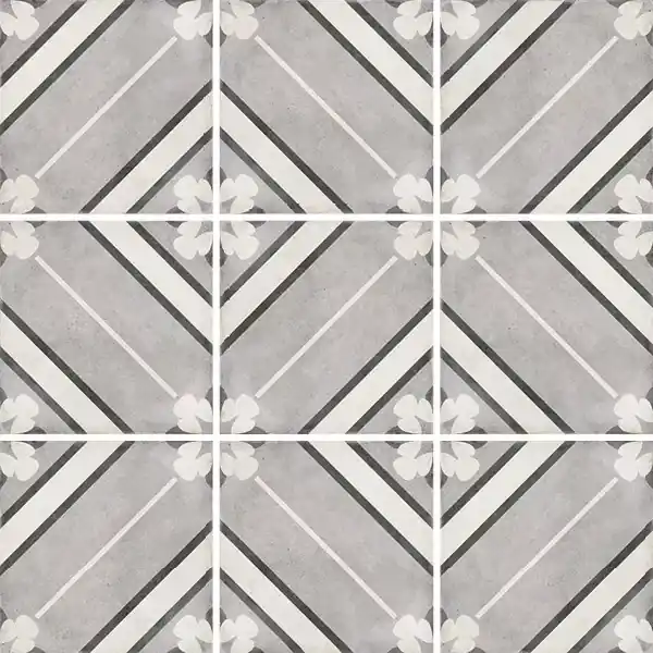 Végkiárusítás Equipe ART NOUVEAU 20X20 ART NOUVEAU INSPIRE GREY 20X20 Matt