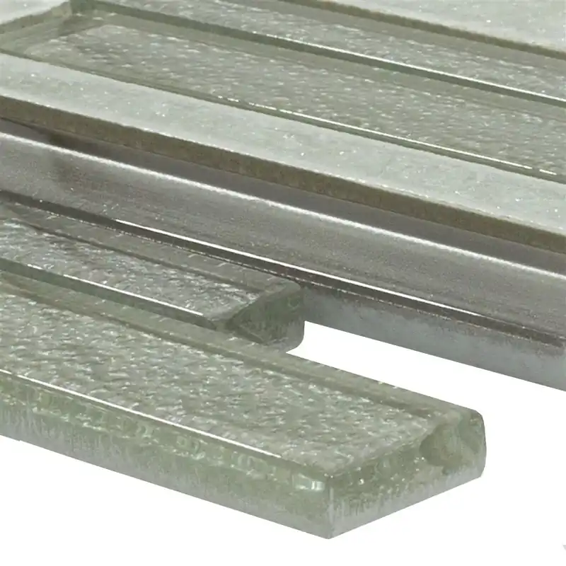 Üveg Természetes Kő Mozaik Kristály Springs Brick Fehér Nézd meg most