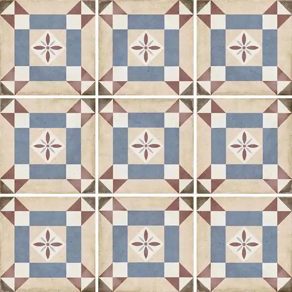 Expressz kézbesítés Equipe ART NOUVEAU 20X20 ART NOUVEAU LYS COLOR 20X20 Matt