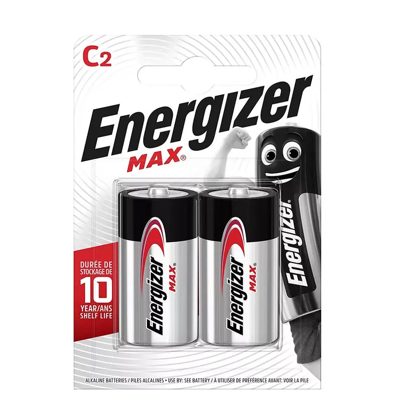 Energizer Max Alkáli Baby Elem C B2 Prémium