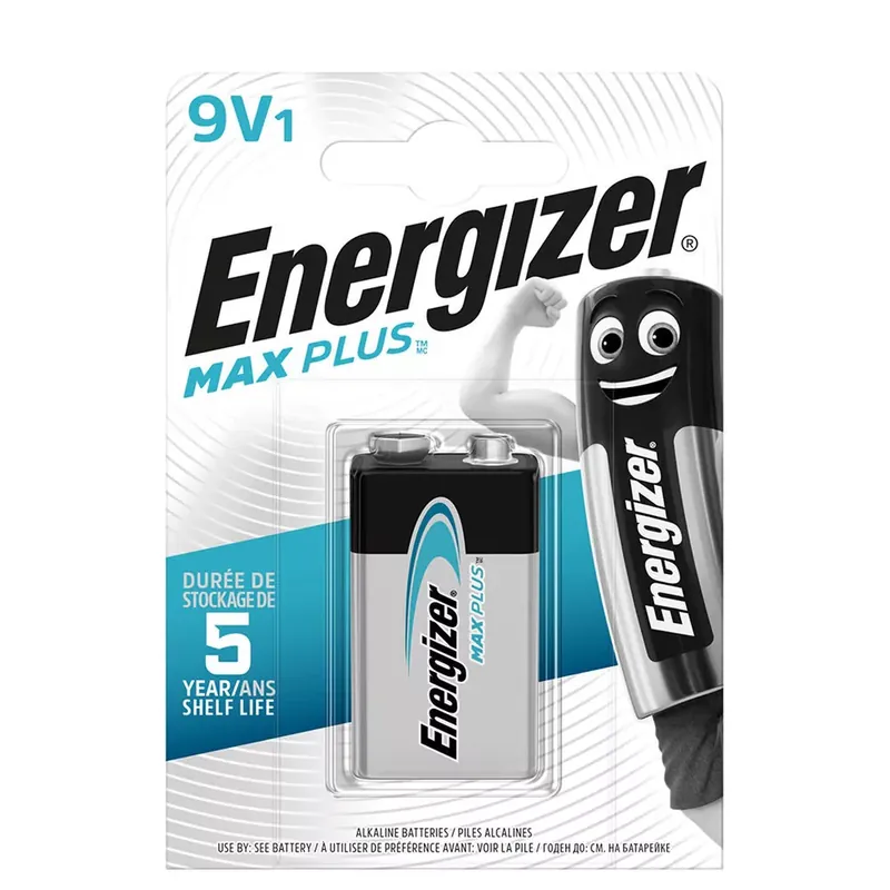Energizer Max Plus Alkáli 9V Elem B1 Korlátozott ajánlat