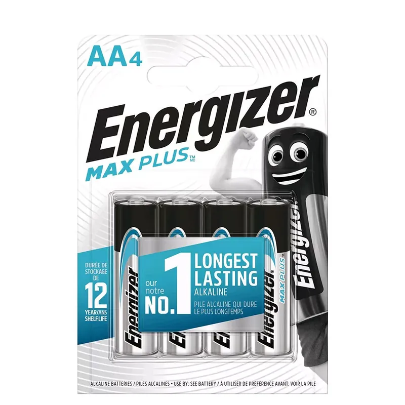 Energizer Max Plus Alkáli Ceruza Elem AA B4 Szuper akció