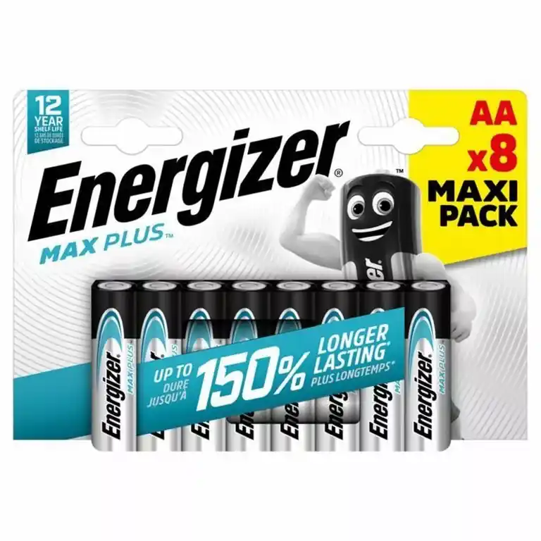 Energizer Max Plus Alkáli Ceruza Elem AA B8 Kedvezményes ár