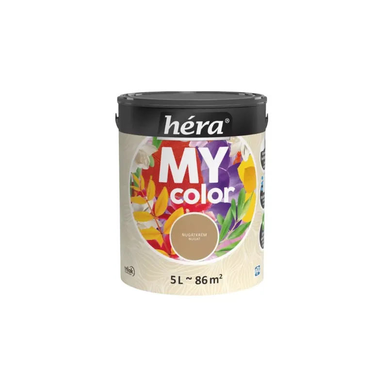 Végkiárusítás Héra My Color matt beltéri falfesték nugátkrém színű 5l