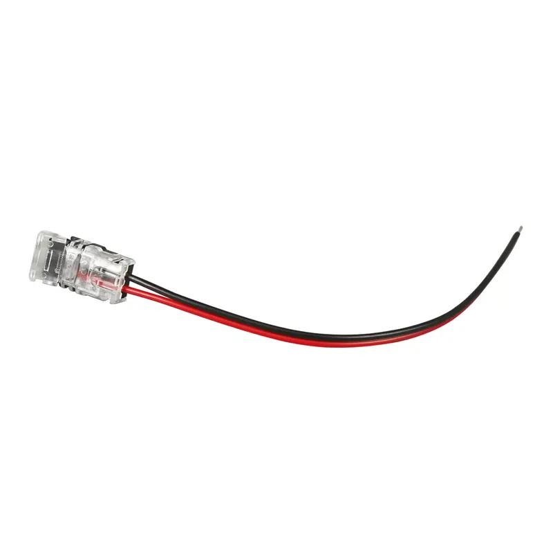Végkiárusítás Modee Alkatrész LED Szalaghoz 2PIN Csatlakozó Kábellel 8mm IP65