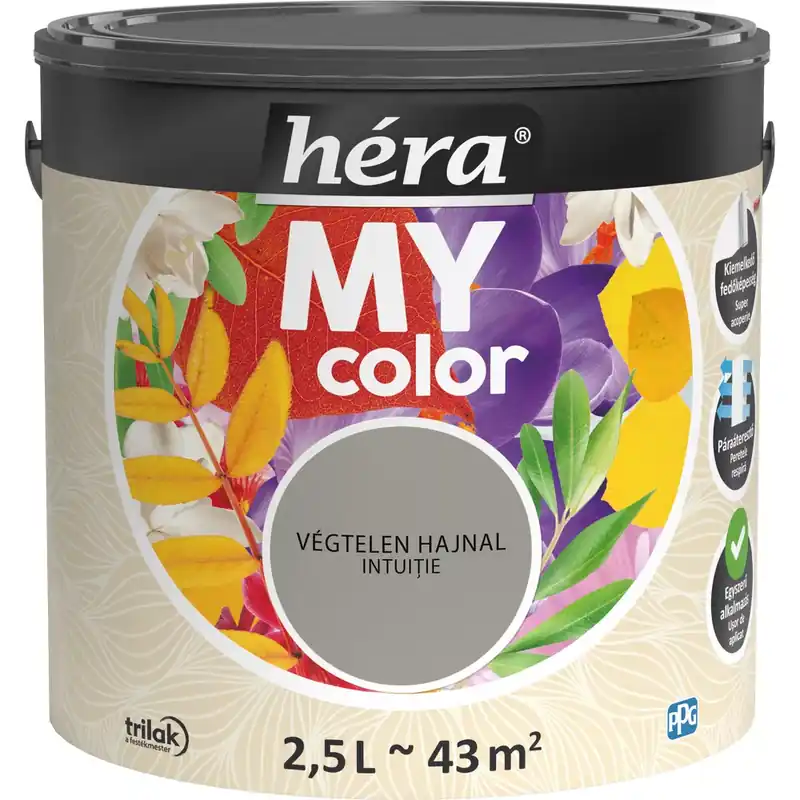 Expressz szállítás Héra My Color matt beltéri falfesték végtelen hajnal színű 2,5l