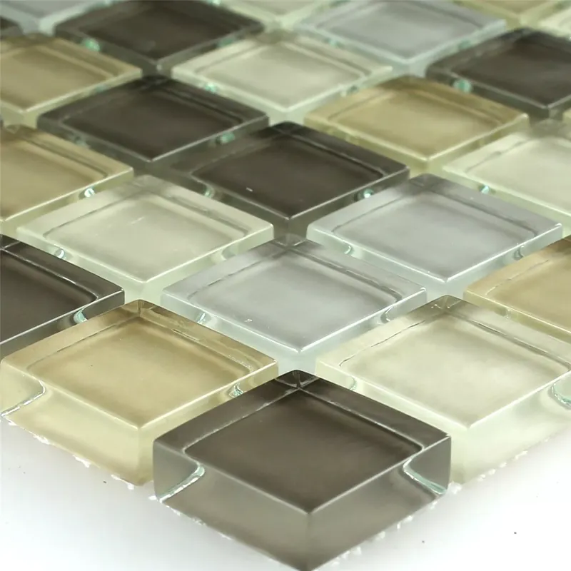 Üvegmozaik Csempék Light Green 23x23x8mm Ne maradj le