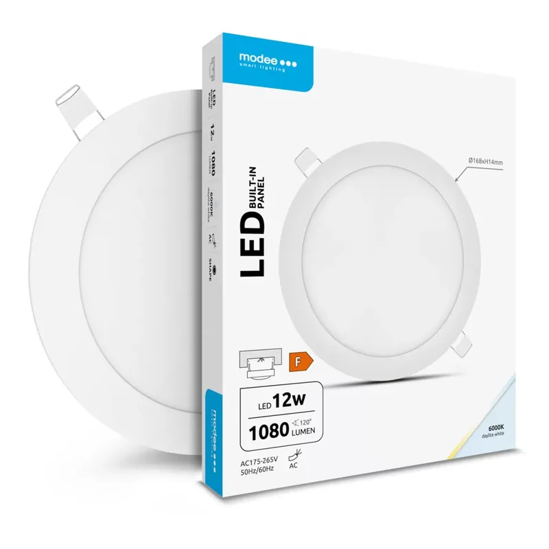 Modee LED Panel Kerek - Beépíthető A2-series 12W 6000K (1080 lumen) ERP Legkelendőbb